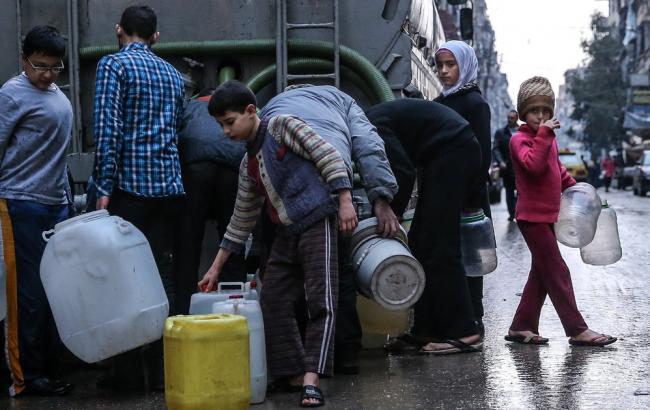 Влада Дамаска звинуватила повстанців в отруєнні води в місті
