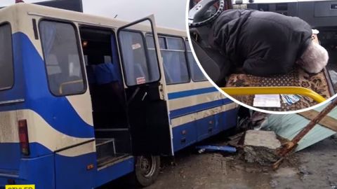 Выпрыгивали на ходу: под Днепром водитель школьного автобуса умер за рулем