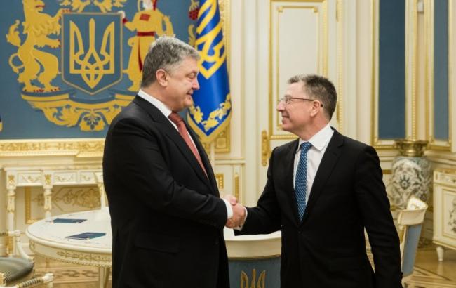 Порошенко и Волкер обеспокоены отсутствием прогресса в выполнении РФ минских соглашений