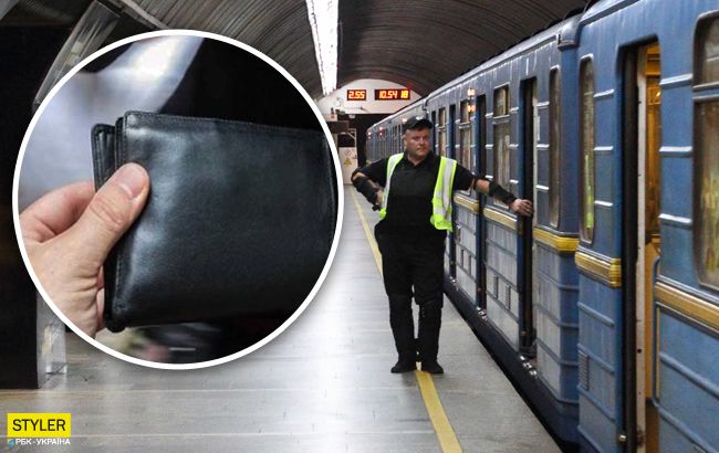 В метро Киева пассажиры наказали карманника: видео и детали ЧП