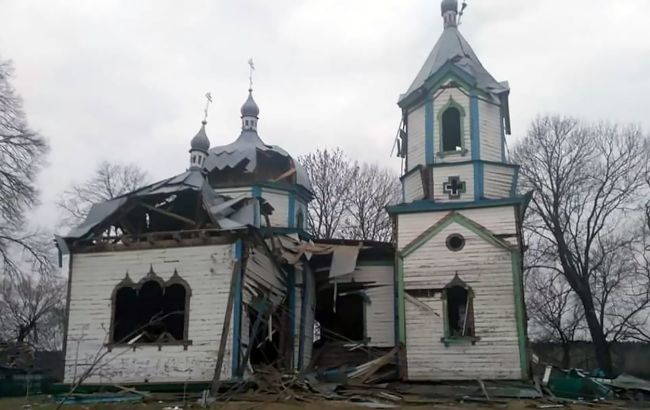 Ничего святого! Российские оккупанты уничтожают исторические церкви