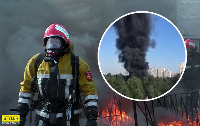У Києві сталася масштабна пожежа: всі подробиці та відео з місця НП
