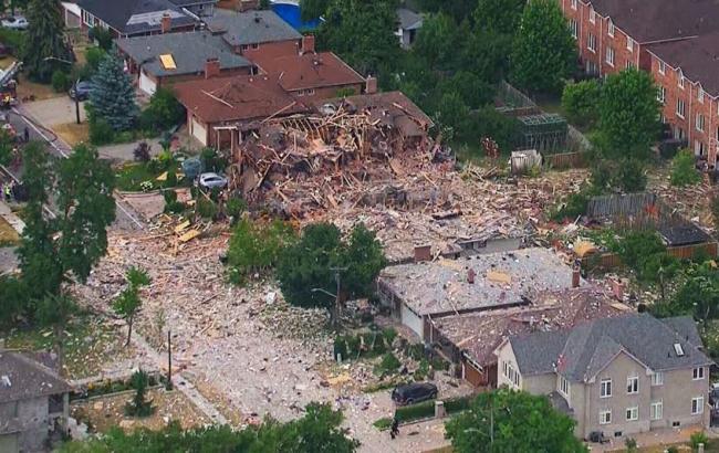 В результаті вибуху в Канаді постраждали два десятки будинків