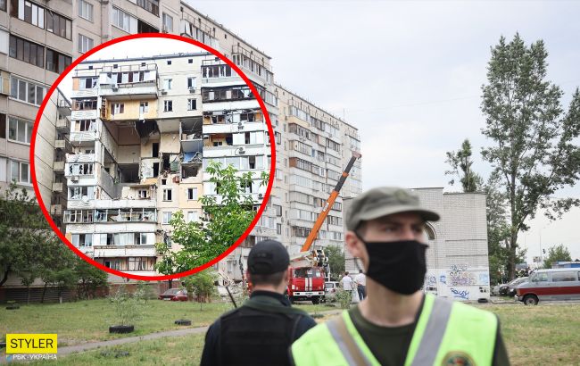 Как выглядит дом на Позняках после смертельного взрыва: прошло две недели