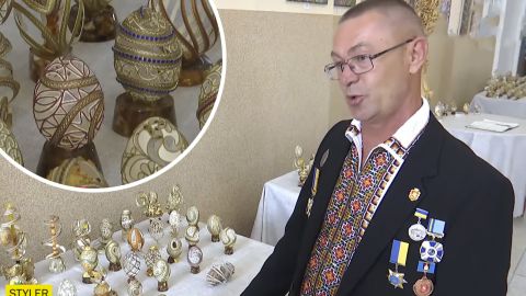 Майстер з Волині встановив світовий рекорд: український "Фаберже"