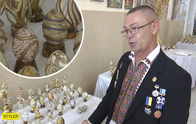 Мастер с Волыни установил мировой рекорд: украинский "Фаберже"