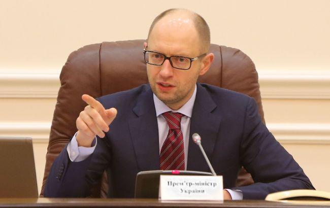 Яценюк поручил объявить выговор руководителю Госэкоинспекции