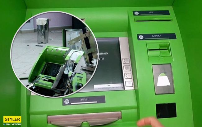 Підірвали банкомат: ПриватБанк оголосив нагороду за "голови" злочинців