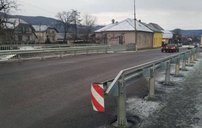 В Перечине Закарпатской области восстановили 80-летний мост на трассе Н-13