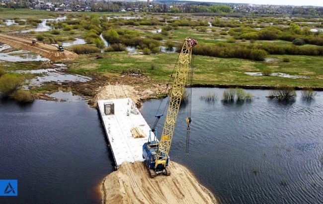 У Чернігівській області відремонтують 45-річний аварійний міст в рамках "Великого будівництва"