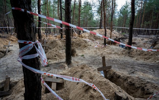 На Херсонщині знайшли масове поховання цивільних