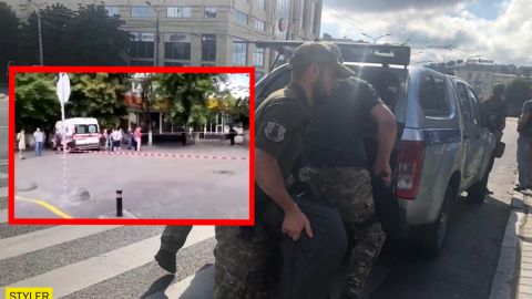 Захват автобуса с заложниками в Луцке: появились видео со стрельбой