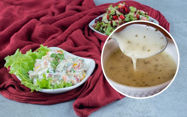 Найкращі соуси для зимових салатів: чим можна легко замінити жирний майонез