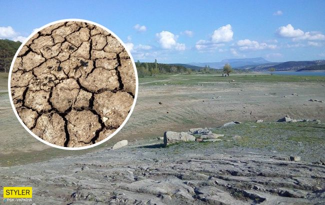 Это пугает: в Крыму жалуются на исчезновение еще одной реки и водоемов (фото)