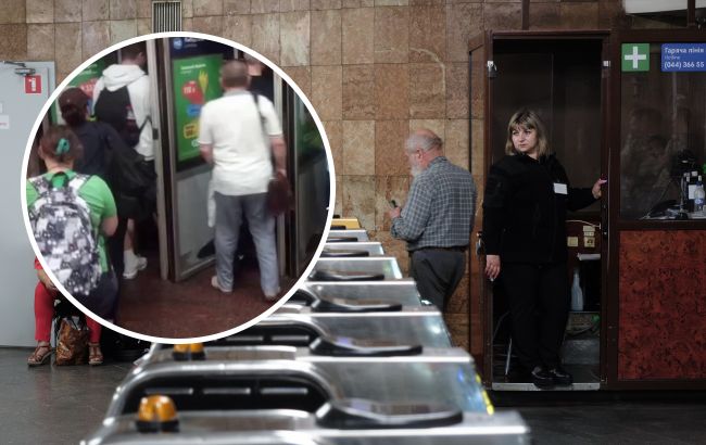 У метро Києва стався великий збій: відео величезних черг