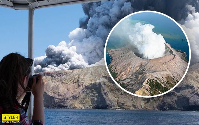 В Новой Зеландии происходит масштабное извержение вулкана (жуткие видео)