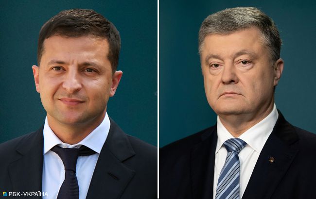 Зеленский и Порошенко лидируют в президентском рейтинге, - опрос