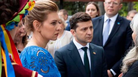 Зеленский с женой "наехали" на журналистов: появилось видео