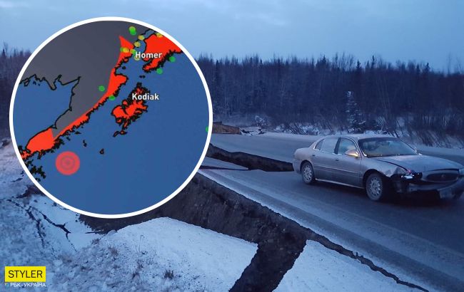 Землетрясение года: появилось видео сумасшедшей тряски на Аляске