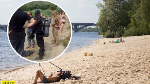 В Киеве водолазы разыскивали "пропавшую" женщину: фото курьезной ситуации