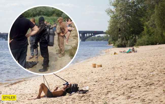 У Києві водолази розшукували "зниклу" жінку: фото курйозної ситуації