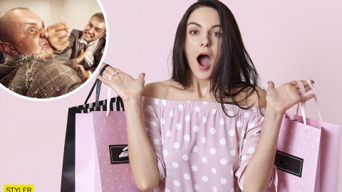 Украинцы устраивают драки в магазинах из-за новогодних распродаж