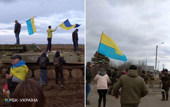 Чаплинка - це Україна! На мирний протест у селищі вийшли понад три тисячі осіб