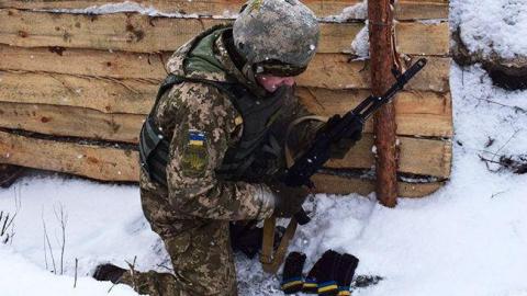 На Донбасі за добу жоден український військовий не постраждав