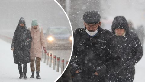 Похолодание и мощные ливни со снегом: в Украину движется непогода