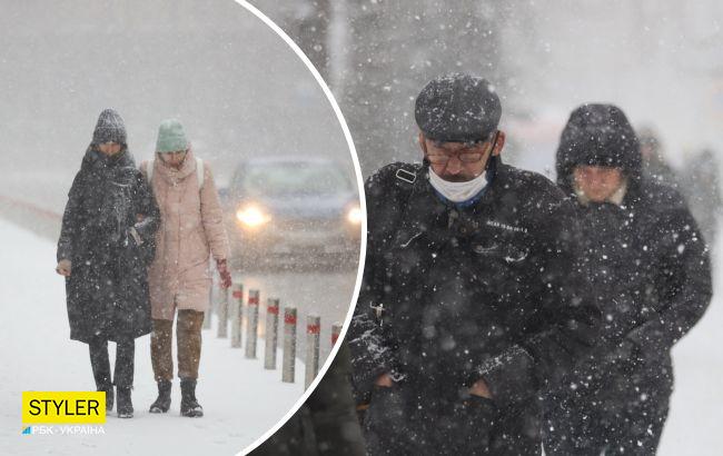 Украину накроет снегом, местами с метелями и мощным ветром. Морозы усилятся