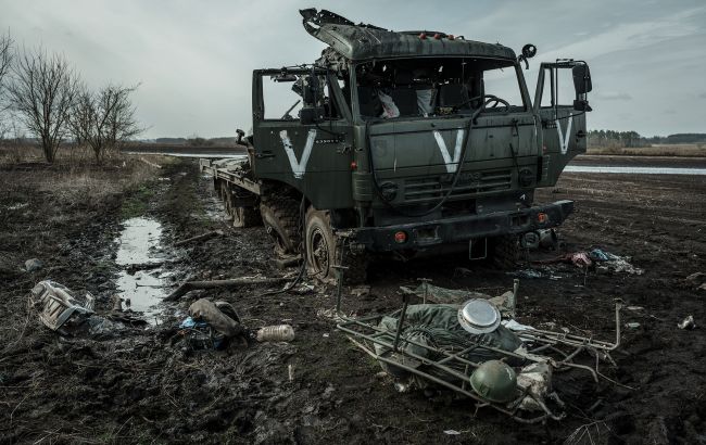 РФ перекидає сотні одиниць згорілої техніки з Авдіївки на утилізацію у Маріуполь, - АТЕШ