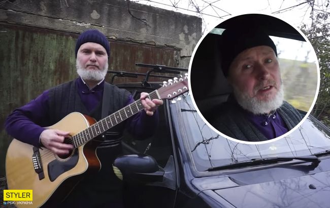 Украинский священник стал звездой сети, благодаря своей песне о дорогах