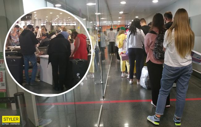 Філія пекла: журналістка показала, в яких умовах туристи змушені здавати ПЛР-тести в аеропорту