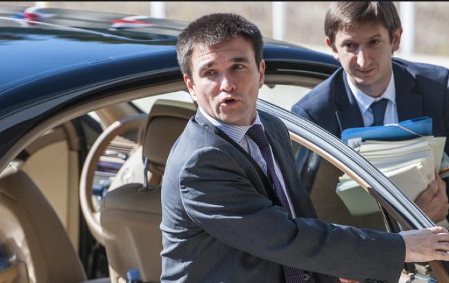 Клімкін від'їжджає з Нью-Йорка в Париж для участі в "нормандської зустрічі"