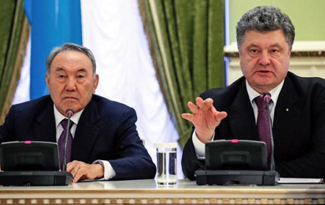 Лукашенко і Назарбаєв координували з Україною свої дії перед поїздкою до Путіна, - Порошенко