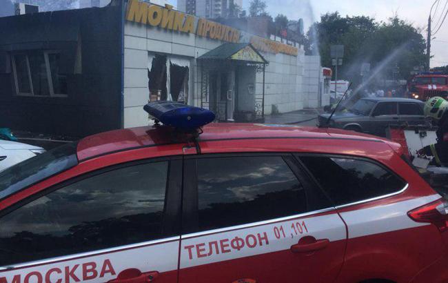 В Москве произошел взрыв в кафе, есть пострадавшие