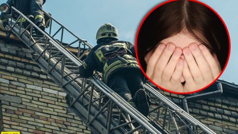 Ребенок кричал от ужаса: в Киеве обнаружили девочку на крыше ангара