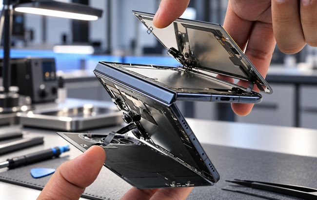 Рекорд серед складаних смартфонів: iFixit показали, що не так з iPhone Duo