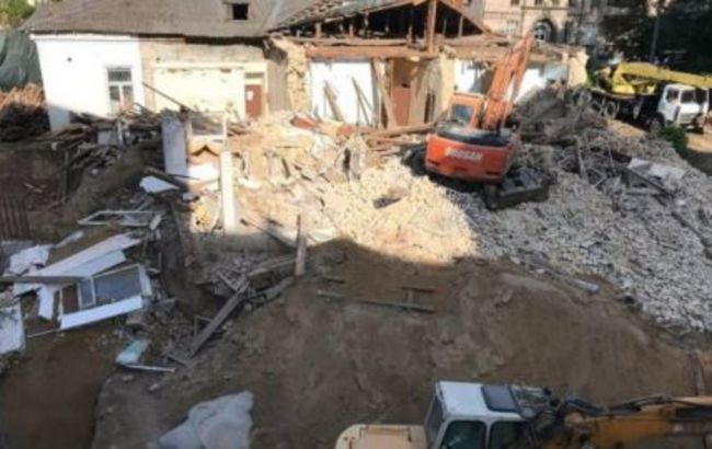 Правозахисник звинуватив у знесенні історичної садиби Барбана екс-депутата Київради