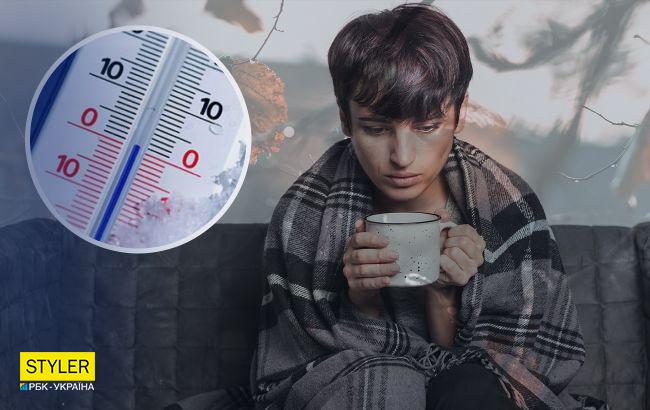 В Україну йде сильне похолодання і сніг: температура впаде до 10 градусів морозу