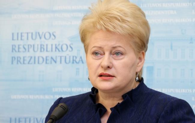 Президент Литвы сегодня посетит Украину