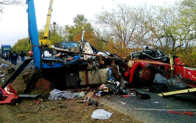 В Одеській області зіткнулися дві вантажівки, є загиблі