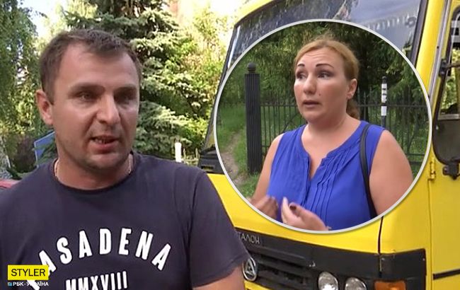 Была нетрезвая: в Харькове маршрутчик выгнал мать с детьми из-за личной неприязни