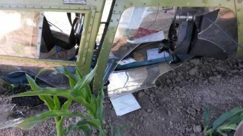 В Сумской области разбился легкомоторный самолет