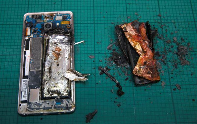 Карма: Galaxy Note 7 взорвался в руках вора