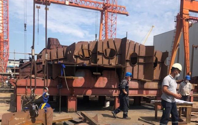 Идет по графику. Минобороны показало строительство корвета для Украины в Турции