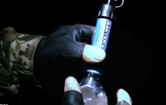 Военные получили 1000 фильтров для воды от "Фундации Течия"