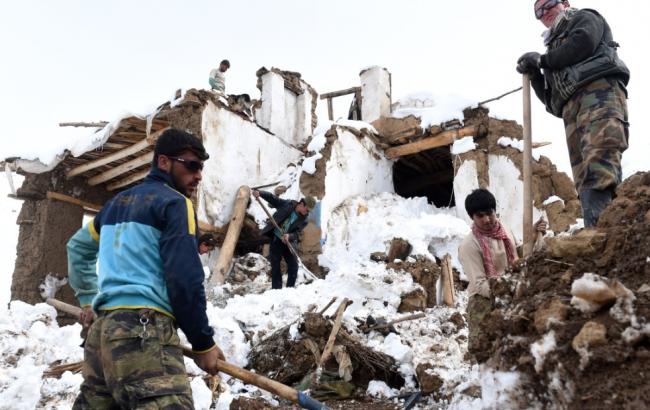 Сходження лавин у Афганістані: загинули не менше 119 осіб
