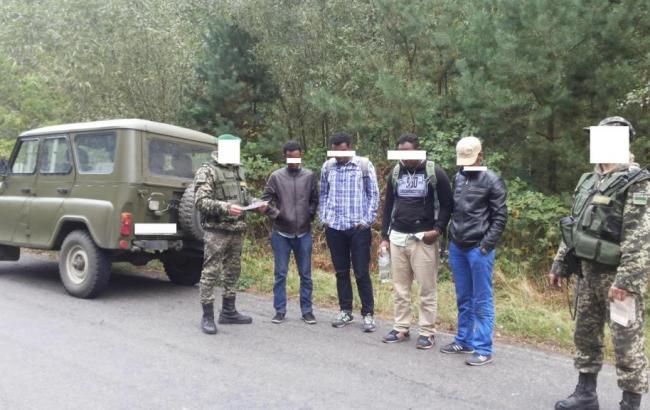 У Львівській обл. затримали чотирьох нелегалів з Африки, - ДПС
