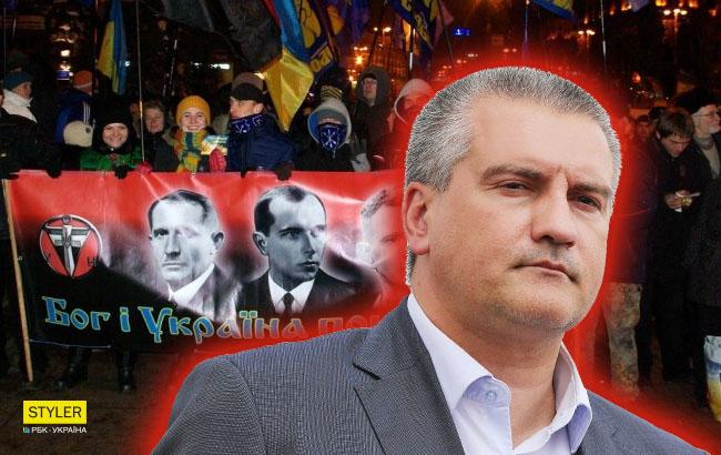 Слава Украине: крымские оккупанты устроили истерику из-за Бандеры